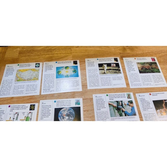 Lot of 12 Vintage Super Nintendo 1995 Mario Quiz Question Cards 5.5" x 5.5" - Picture 7 of 9